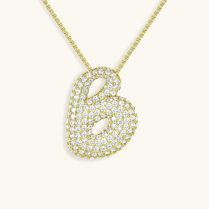 Aven Initial Diamanten Ketting