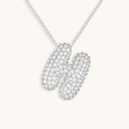 Aven Initial Diamanten Ketting