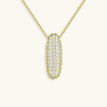 Aven Initial Diamanten Ketting