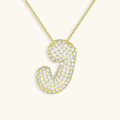 Aven Initial Diamanten Ketting