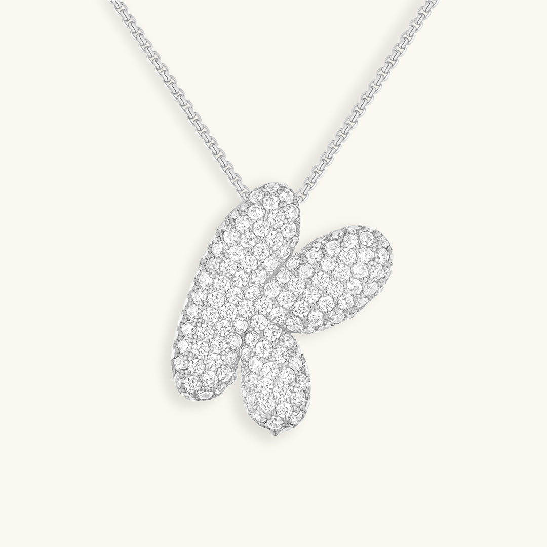 Aven Initial Diamanten Ketting
