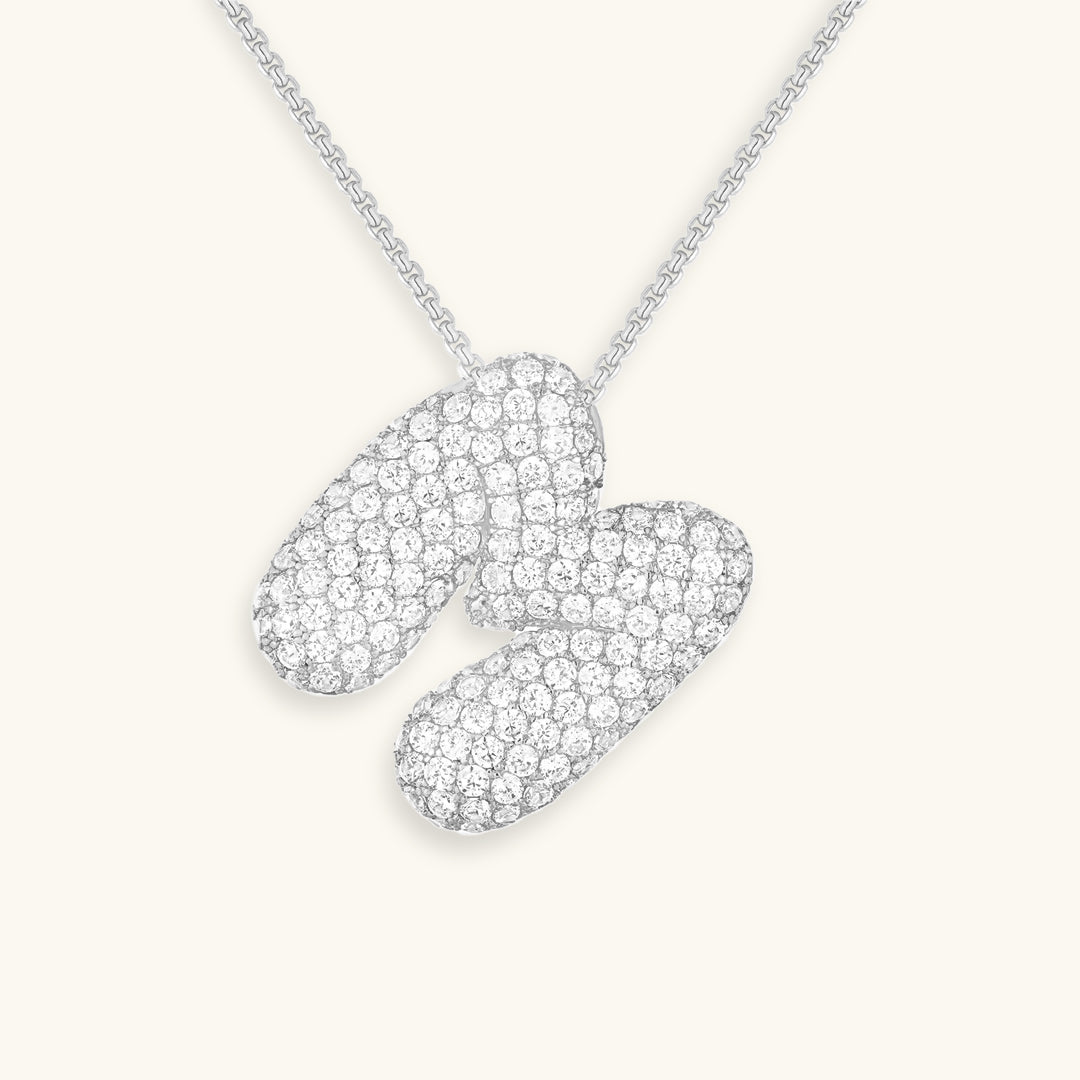 Aven Initial Diamanten Ketting