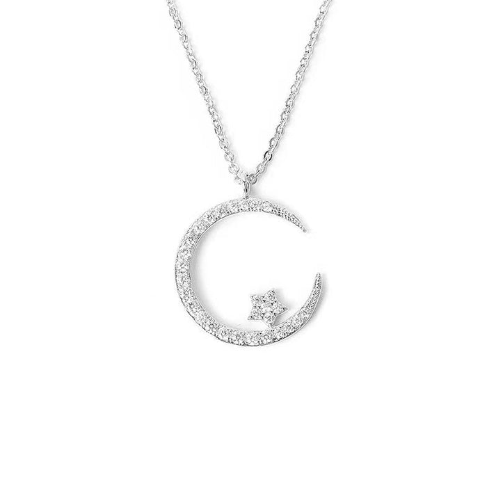 Ella - Celestial Moon Star Necklace