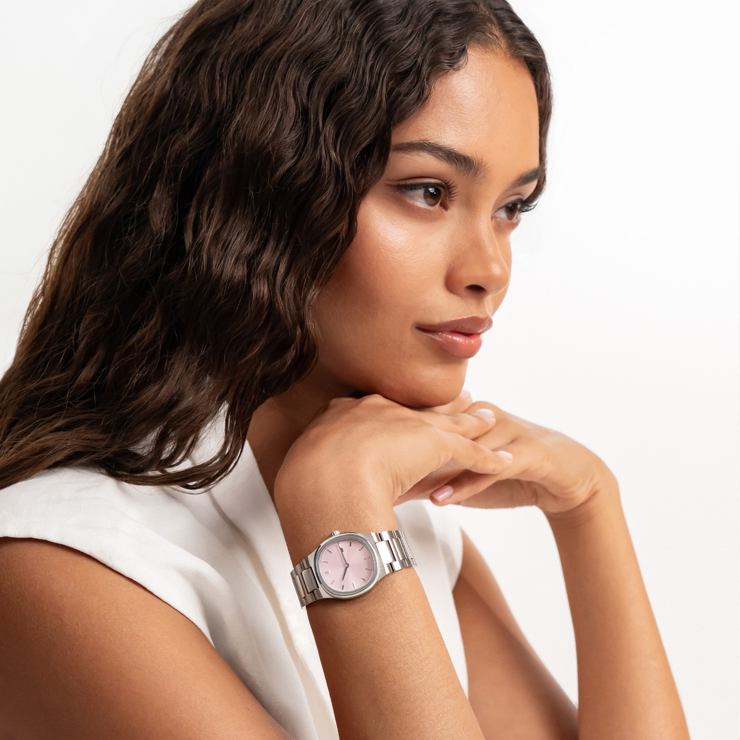 Anabele Watch Silver Wave