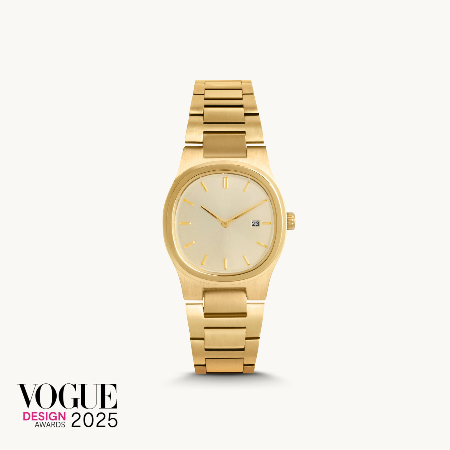 Anabele Watch Goud Wave