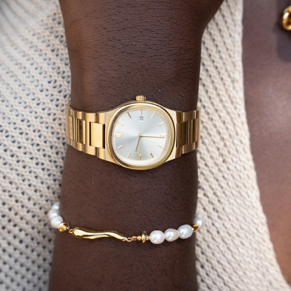 Anabele Watch Silver Wave