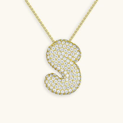 Aven Initial Diamanten Ketting
