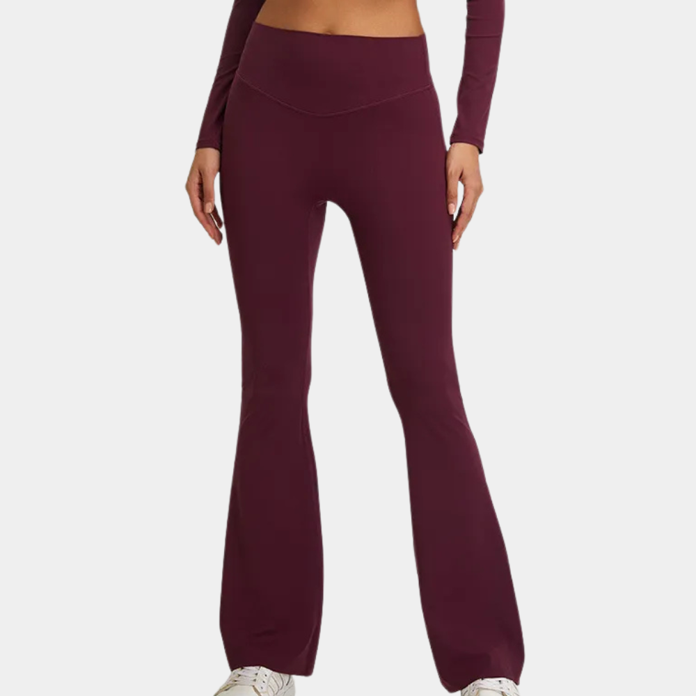 Molly - Flared High-Waisted Sports Leggings