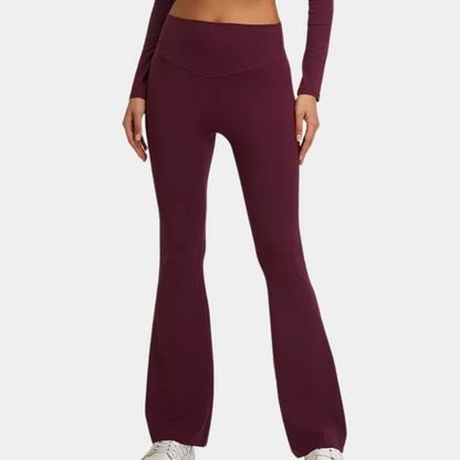 Molly - Flared High-Waisted Sports Leggings