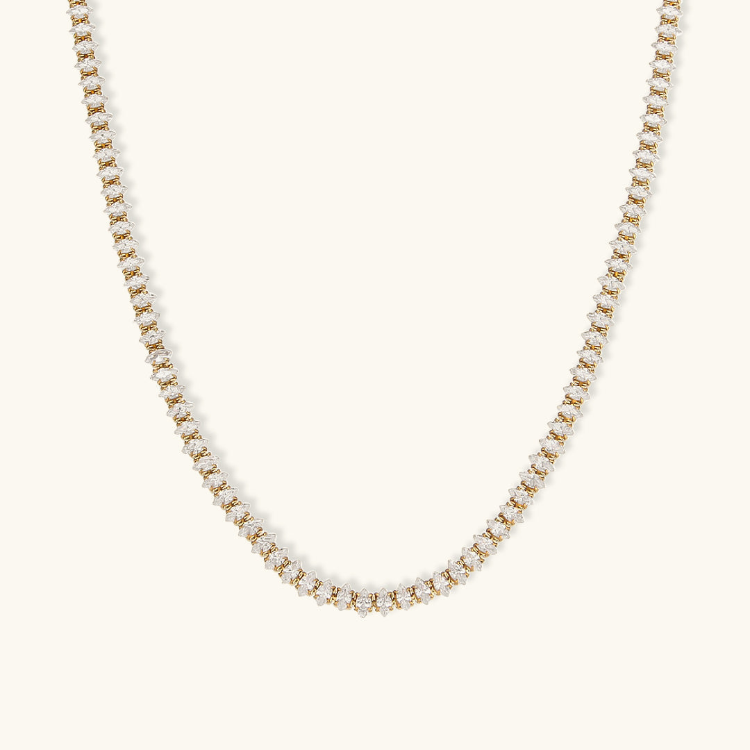 Noreli diamanten tennisketting