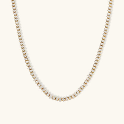 Noreli diamanten tennisketting
