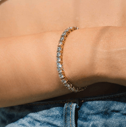 Tennisarmband Goud