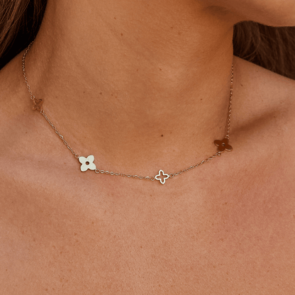 Torini Petal Ketting Goud